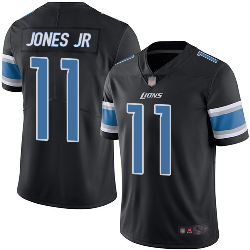 Detroit Lions Limited Black Men Marvin Jones Jr Jersey NFL Football #11 Rush Vapor Untouchable